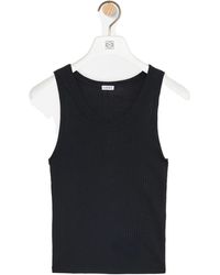 Loewe - Anagram Sleeveless Tank Top - Lyst