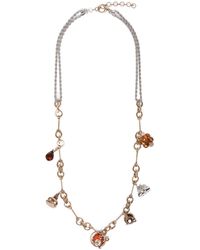 Weekend by Maxmara - Wkavisino Pendant Embellished Necklace - Lyst