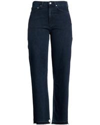 Rag & Bone - Plain Colour Denim Trousers - Lyst