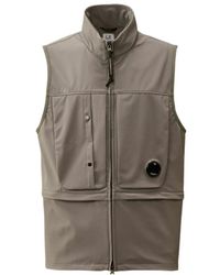 C.P. Company - Shell Hooded Vest - Lyst
