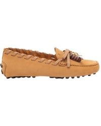 Tod's - Bow-Detailed Slip-On Loafers - Lyst