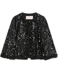 Valentino - Sequinned Jacket - Lyst