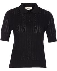 Lisa Yang - Cristine Pointelle Knit Sweater - Lyst