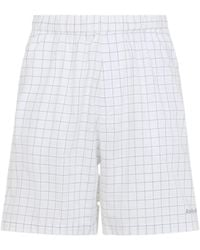 Acne Studios - Grid Shorts - Lyst