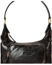 Miu Miu - Minimalist And Versatile Shoulder Bag - Lyst