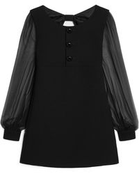 Celine - Mini Trapeze Dress - Lyst