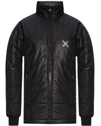 KENZO - Logo-Print Puffer Jacket - Lyst