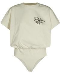 Willy Chavarria - Graphic Bodysuit T-Shirt - Lyst