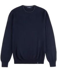 Fay - Round-Neck Crewneck Jumper - Lyst