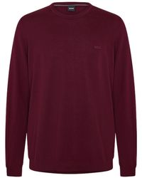 BOSS - Bagritte-E Crew Sweatshirt - Lyst