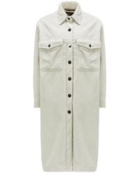 Moncler - Grenoble Vanay Corduroy Long Sleeved Shirt Jacket - Lyst