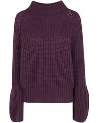 Essentiel Antwerp - Chunky-Knit Turtleneck Sweater - Lyst