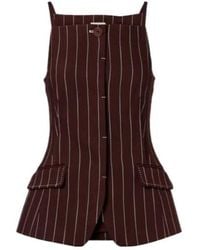 Jonathan Simkhai - Edie Striped Top - Lyst