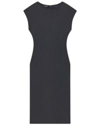 Giorgio Armani - Cap-Sleeve Rear-Slit Misi Dress - Lyst