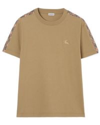 Burberry - Ekd Embroidered Crewneck T-Shirt - Lyst