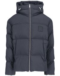 Off-White c/o Virgil Abloh - Off Logo Patch Zip-Up Down Jacket - Lyst