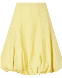 Proenza Schouler - Cotton-Poplin Midi Skirt - Lyst