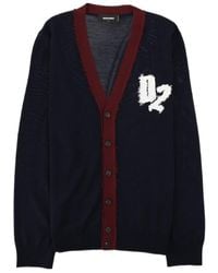 DSquared² - Long-Sleeved Button-Down Cardigan - Lyst