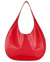 Courreges - Courrèges Holy Naplack Top Handle Tote Bag - Lyst