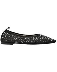 Tory Burch - Crystal Ballet Flats - Lyst