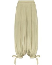 Chloé - Elastic Waist Casual Pants - Lyst