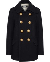 DSquared² - Double-Breasted Coat - Lyst