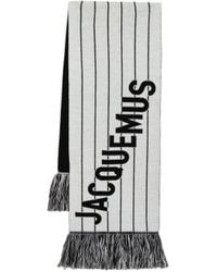 Jacquemus - L'Echarpe Liga Fringed Edge Scarf - Lyst