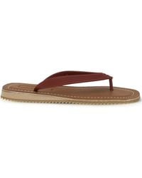 Miu Miu - Thong-Strap Flip Flops - Lyst