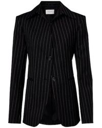 Sportmax - Wool-Blend Gabardine Blazer - Lyst