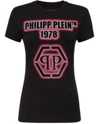 Philipp Plein - Logo Details T-Shirt - Lyst