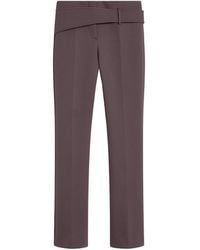 Sportmax - Banda Crease Trousers - Lyst