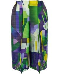 Pleats Please Issey Miyake - Pleats Please Issey Miyake Playground Shorts - Lyst