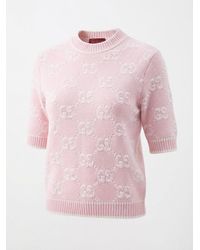 Gucci - Jacquard Knit T-Shirt - Lyst