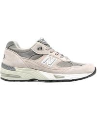 New Balance - 991V1 Lace-Up Sneakers - Lyst