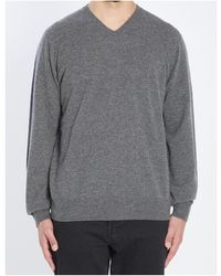 The Row - Rod V-Neck Knitted Jumper - Lyst