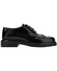 Tod's - Polished Lace-Up Shoes - Lyst