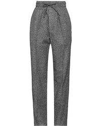 Isabel Marant - Solid Color Flannel Trousers - Lyst