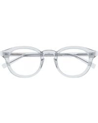 Saint Laurent - Round-Frame Glasses - Lyst