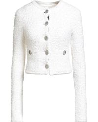 Balenciaga - Cropped Tweed Jacket - Lyst