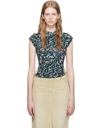 Isabel Marant - Pattern Backless T-Shirt - Lyst