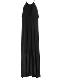 Max Mara - Halter-Neck Sleeveless Dress - Lyst