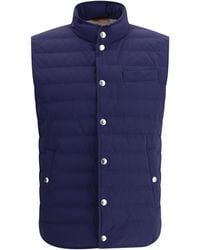 Brunello Cucinelli - Down Vest - Lyst
