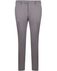 Pt Pantaloni - Pt Torino Skinny Flannel Trousers - Lyst