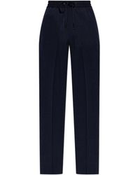 Iceberg - Plaid Patterned Pleated Trousers - Lyst