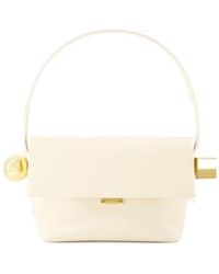 Jacquemus - Le Rond Carré Logo Detailed Shoulder Bag - Lyst