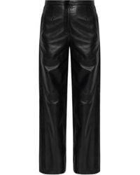 IRO - Straight Leather Pants - Lyst