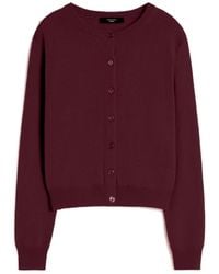 Weekend by Maxmara - Wkdnebbia Button-Fastening Cardigan - Lyst