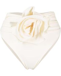 Magda Butrym - High-Waist Flower Patch Swim Bottom - Lyst