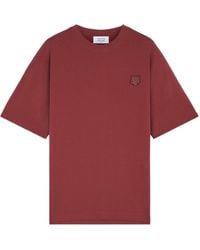 Maison Kitsuné - Short-Sleeved T-Shirt - Lyst
