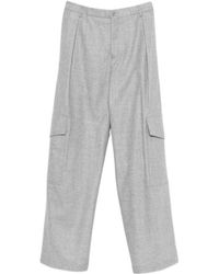 Aspesi - Logo Casual Pants - Lyst